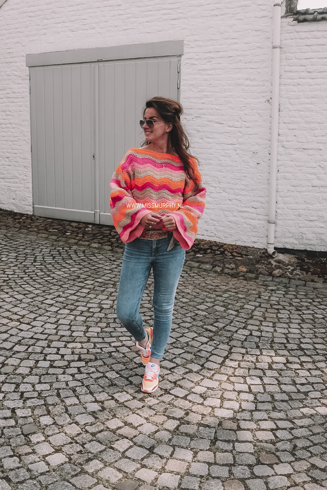 Haakpatroon BOOGJESTRUI - oversized chunky trui met wijde mouwen