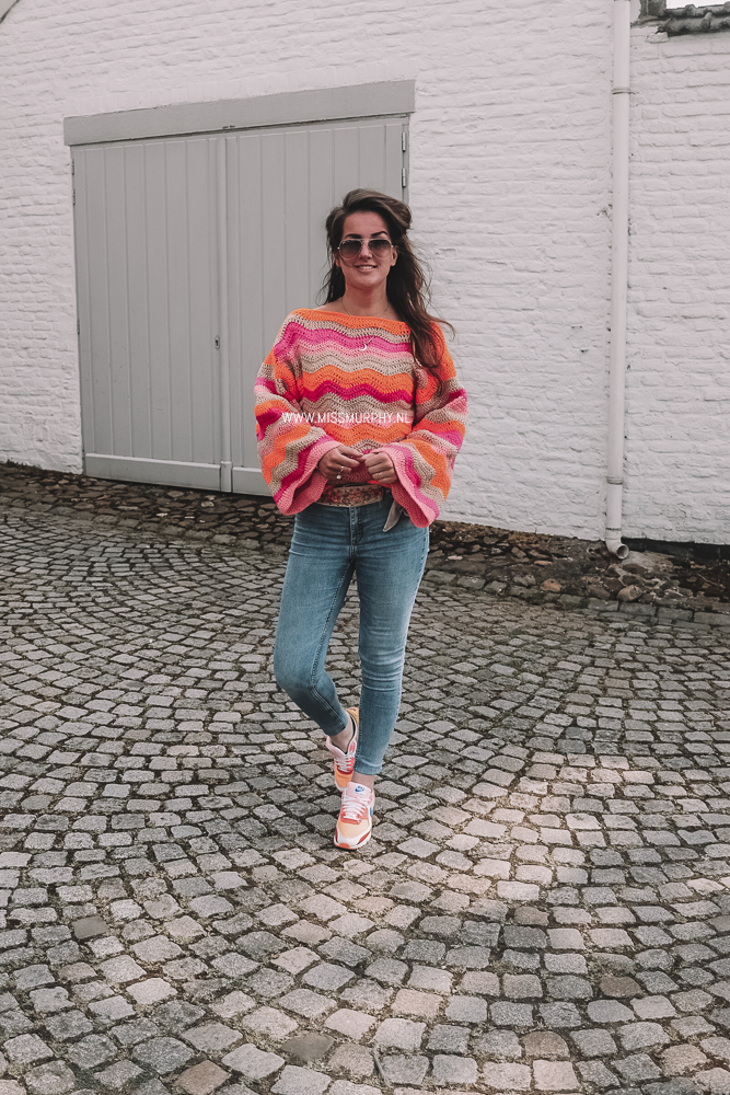 Haakpatroon BOOGJESTRUI - oversized chunky trui met wijde mouwen