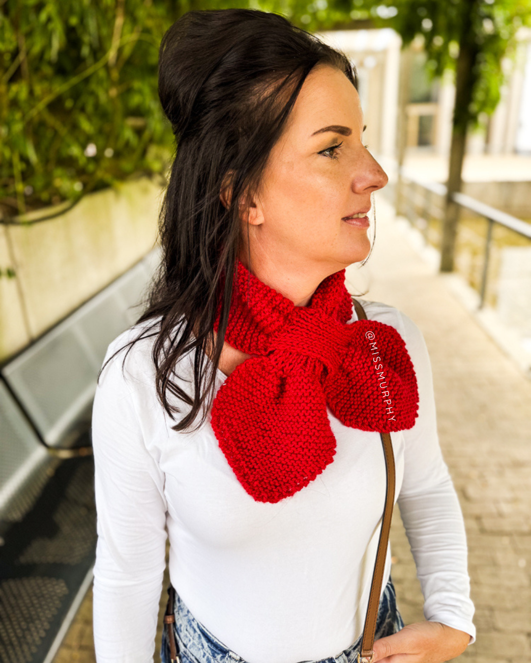Combined Knit & Crochet Pattern HEART SWEATER – Oversized Chunky Sweater with Heart Motif