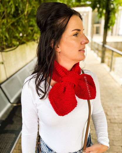 Combined Knit & Crochet Pattern HEART SWEATER – Oversized Chunky Sweater with Heart Motif