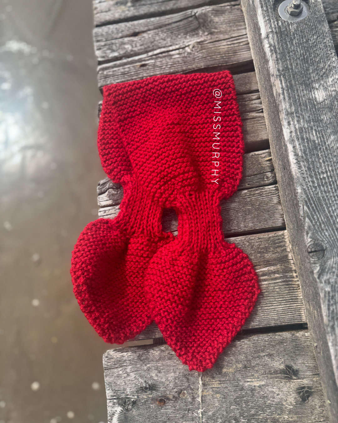 Combined Knit & Crochet Pattern HEART SWEATER – Oversized Chunky Sweater with Heart Motif