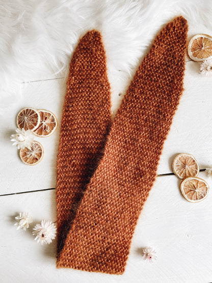 Knitting pattern HAPPY HEADBAND - a twisted hair band / ear warmer