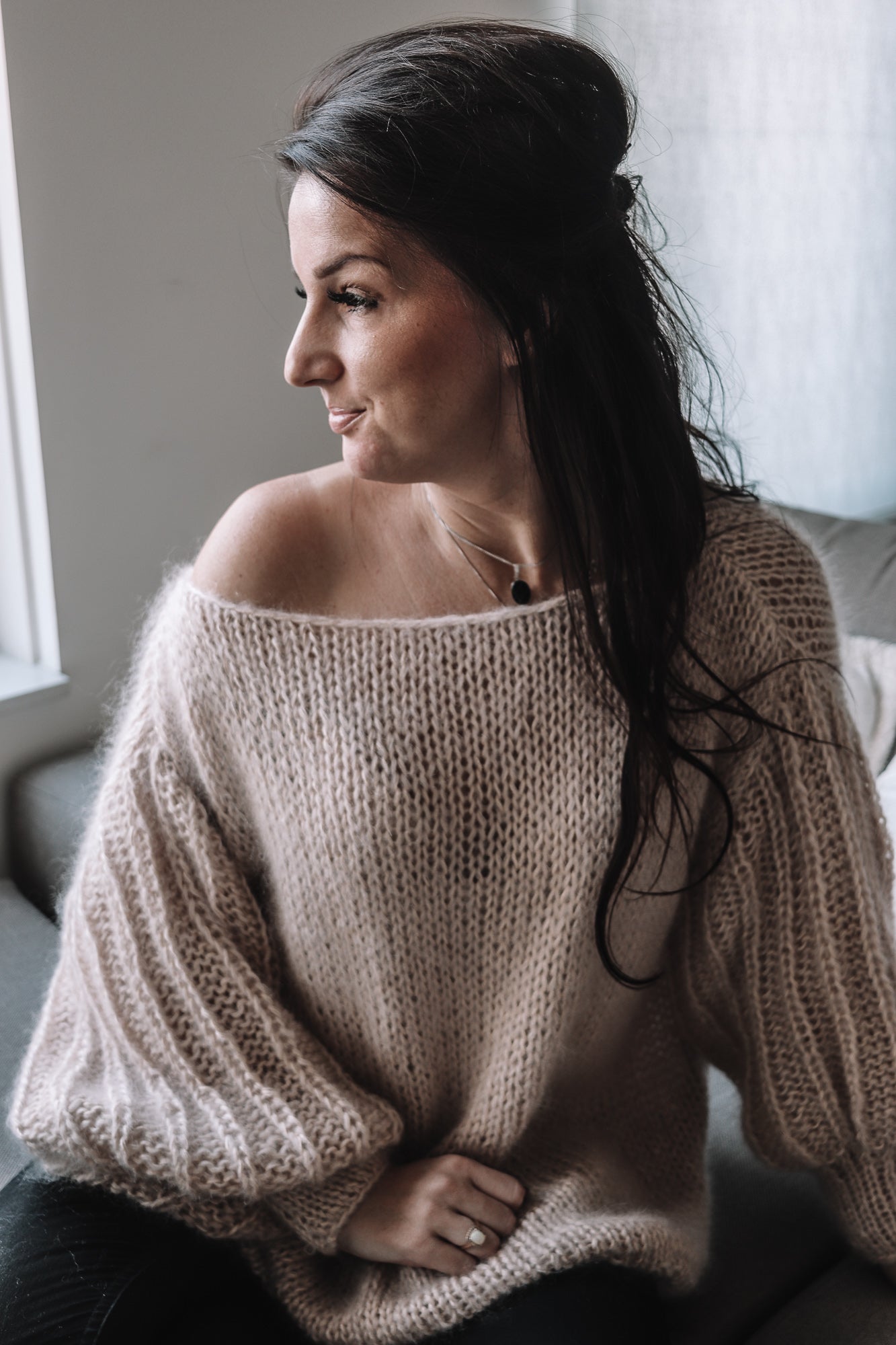 Breipatroon FANCY SLEEVES SWEATER - oversized chunky trui met speciale mouwen